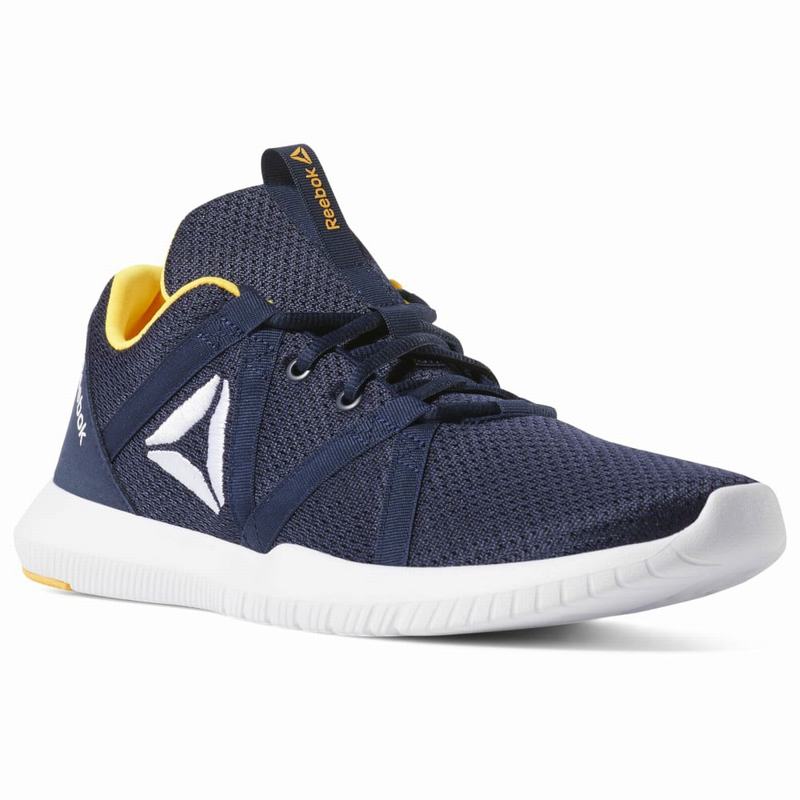 Adidasi Training Reebok Reago Essential Barbati Bleumarin/Albi/Aurii Romania YA5871GQ